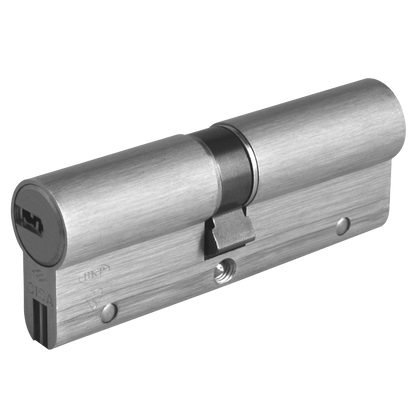 CISA Astral S Euro Double Cylinder 100mm 45/55 40/10/50 Keyed To Differ - Nickel Plated