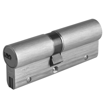 CISA Astral S Euro Double Cylinder 95mm 40/55 35/10/50 Keyed To Differ - Nickel Plated