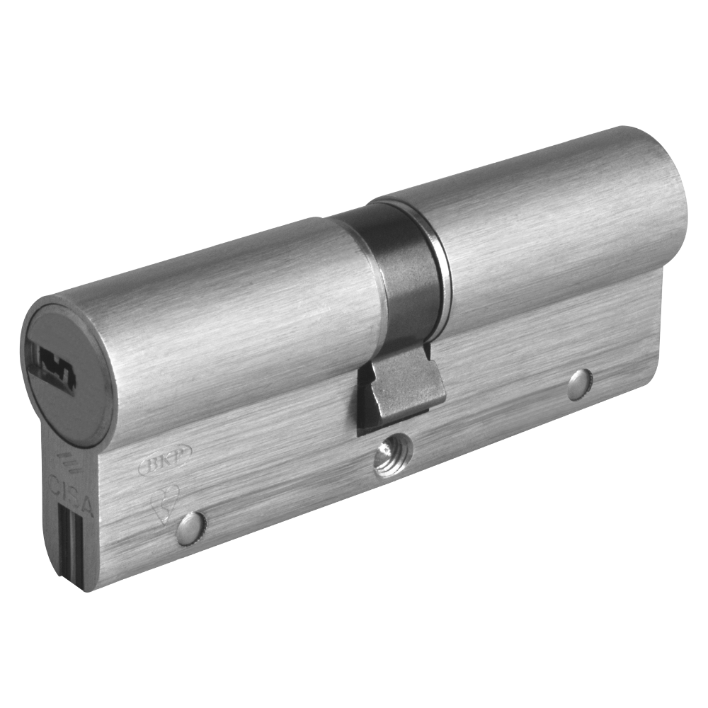 CISA Astral S Euro Double Cylinder 95mm 45/50 40/10/45 Keyed To Differ - Nickel Plated