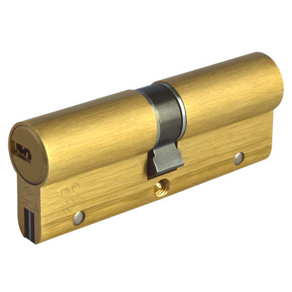 CISA Astral S Euro Double Cylinder 95mm 45/50 40/10/45 Keyed To Differ - Polished Brass