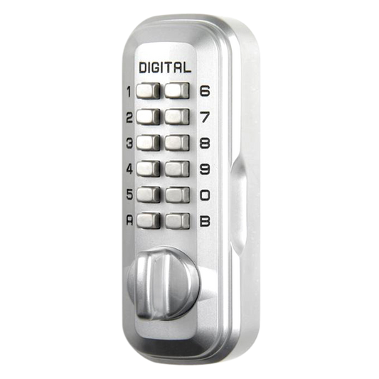 LOCKEY Digital Lock Key Safe Pro - Satin Chrome