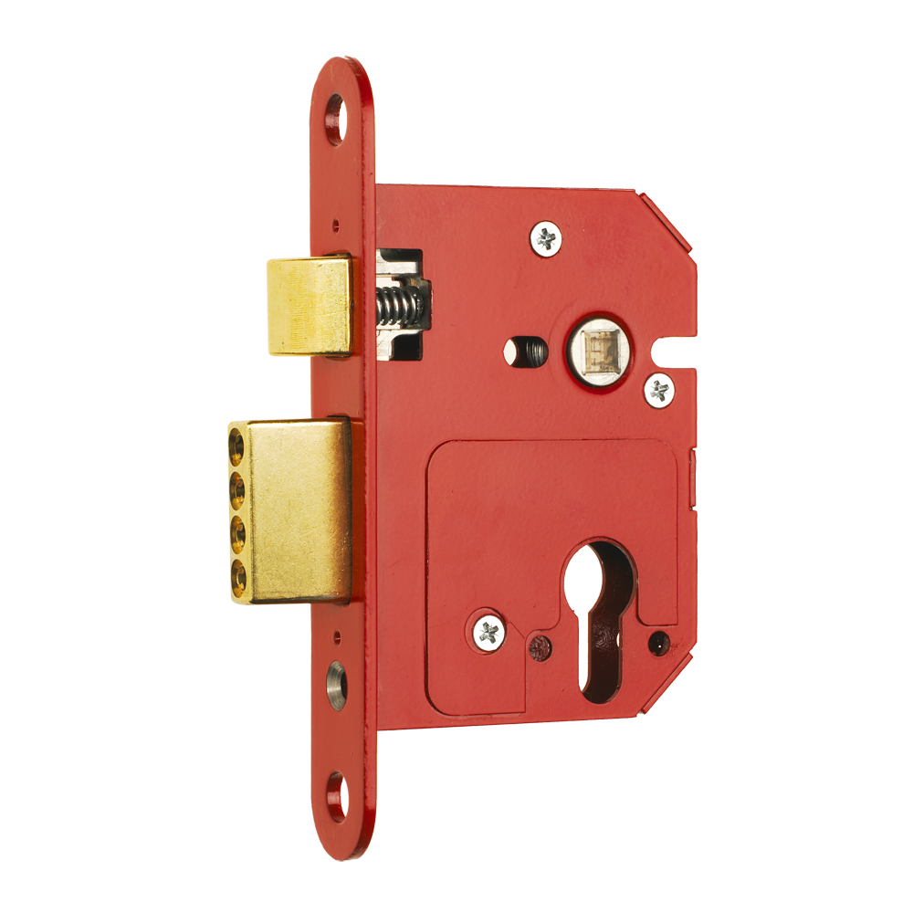 ERA 334 Fortress BS Euro Keyless Egress Key & Turn Sashlock With Cylinder 76mm - Polished Brass