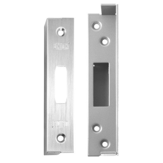 Union J2100REB Rebate To Suit StrongBOLT Deadlocks 25mm - Satin Chrome