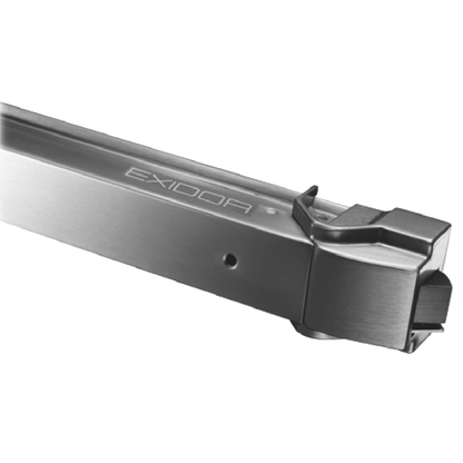 EXIDOR 400 TB450 ELR Touch bar With Deadlocking Latch Electronic Latch Retraction SE - Silver Enamelled