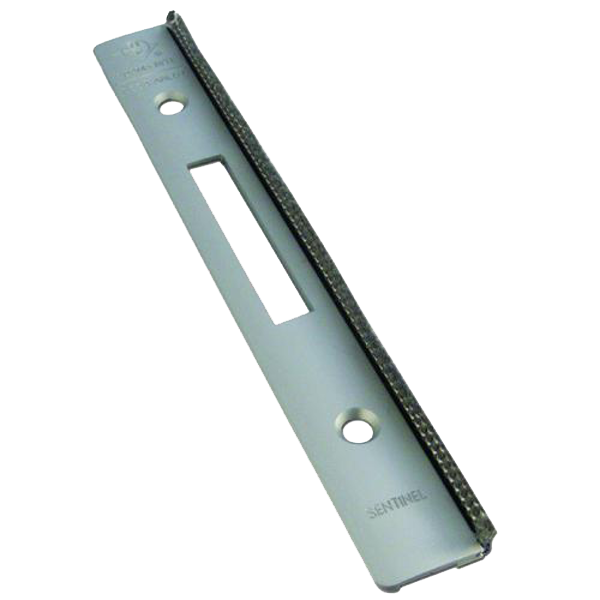 ADAMS RITE 2627 Plate For Sentinel 6 Deadlock Faceplate Weather Strip 410 - Satin Anodised Aluminium