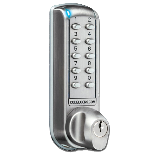 CODELOCKS CL2255 Battery Operated Digital Lock CL2255 Knob Operated - Steel