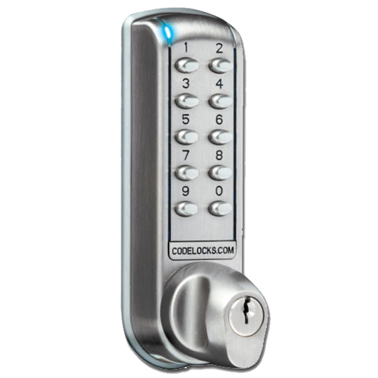 CODELOCKS CL2255 Battery Operated Digital Lock CL2255 Knob Operated - Steel