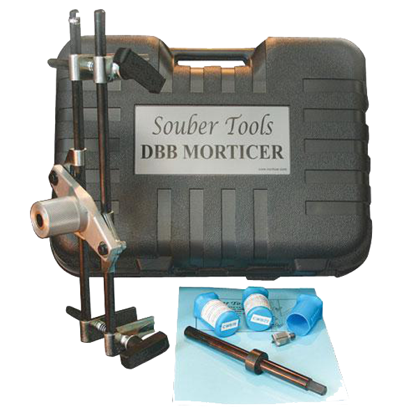 SOUBER TOOLS JIG1 Morticer c/w 3 Cutters JIG1