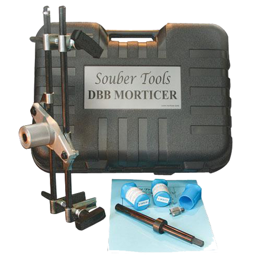 SOUBER TOOLS JIG1 Morticer c/w 3 Cutters JIG1