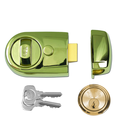 YALE Y3 Non-Deadlocking Nightlatch 60mm Pro - Brasslux