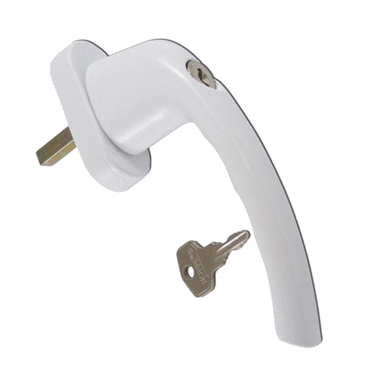 HOPPE UPVC Espag Handle Inline 0710S/U26 White