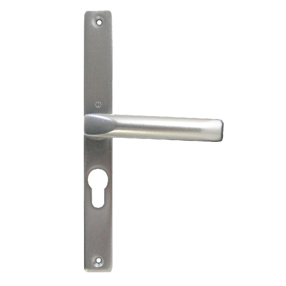 HOPPE London UPVC Lever Door Furniture To Suit ABT & UNION 48mm Centres - Silver