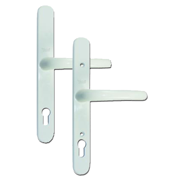 YALE UPVC Lever Door Furniture - Retro 92mm Centres Pro - White