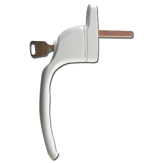 YALE UPVC Espag Handle Inline White