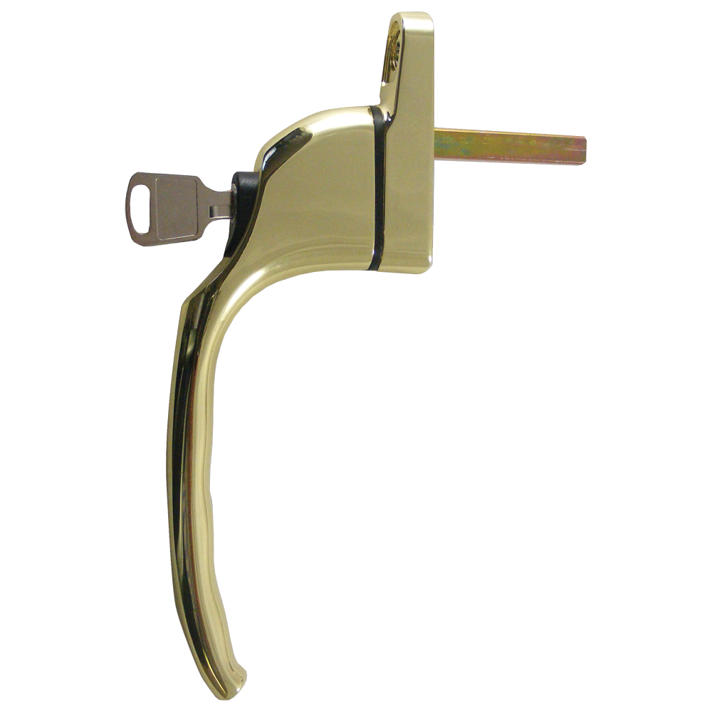 YALE UPVC Espag Handle Inline GOLD - Gold