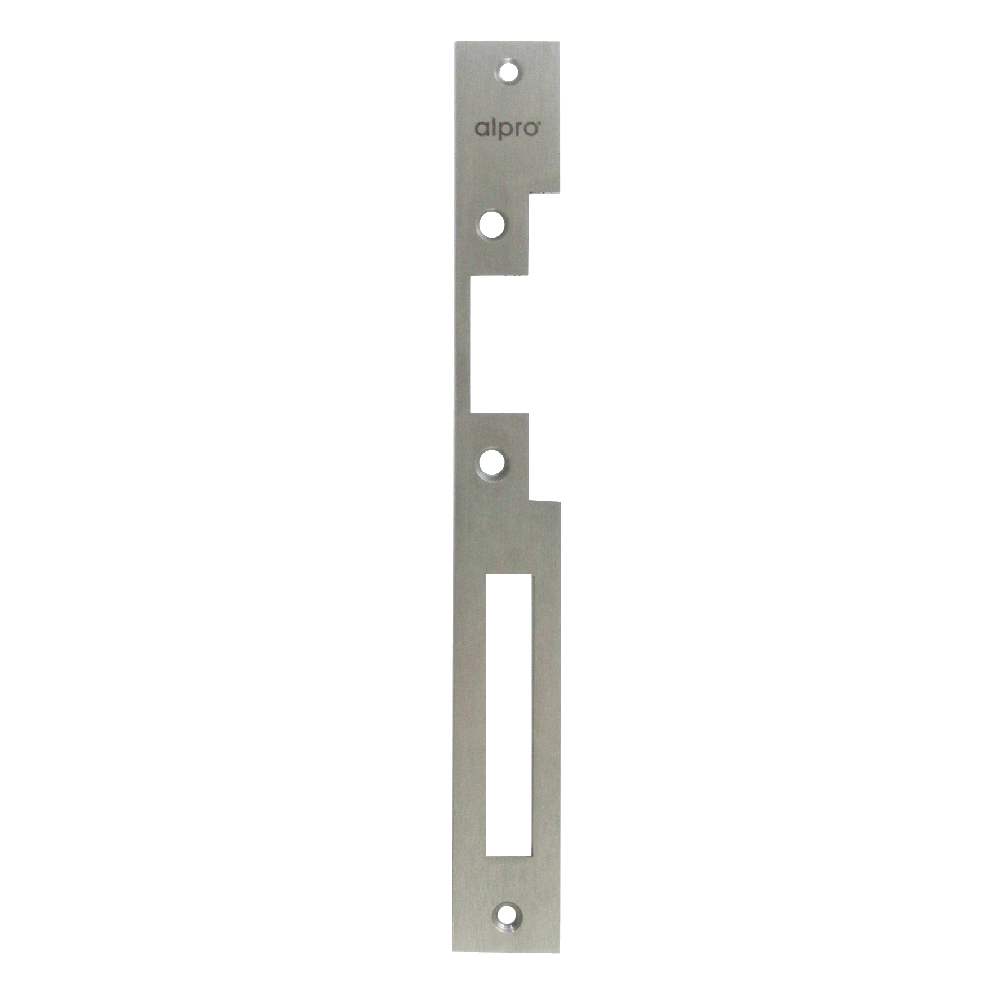 ALPRO AL110 Series Sash Lock Faceplate Euro - Stainless Steel