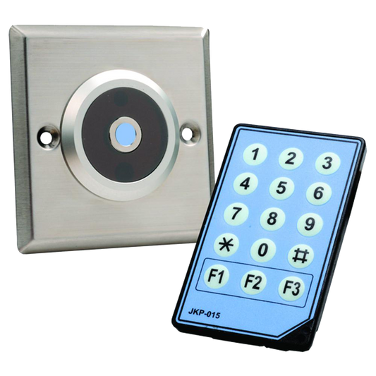 ALPRO Infra Red Exit Button 1 Gang - Aluminium