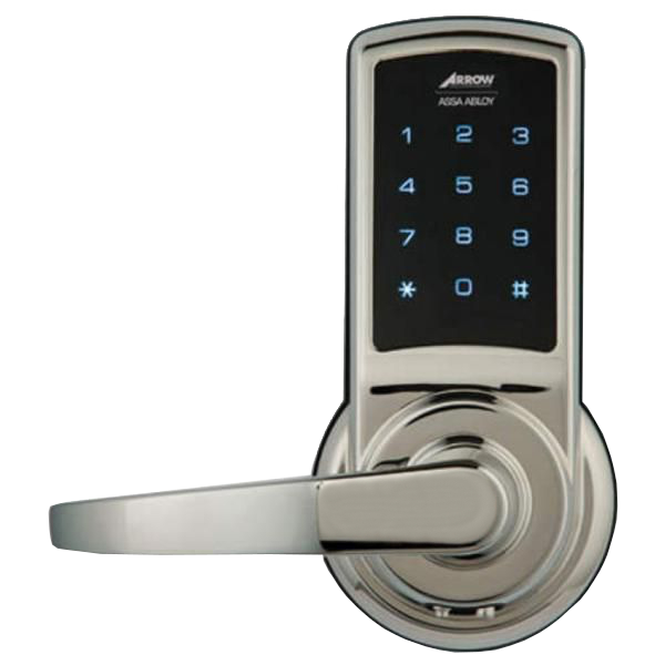 ARROW Rainer VI-51-SR-26D-IC Revolution Touch Screen Digital Lock Revolution No Cylinder - Satin Chrome