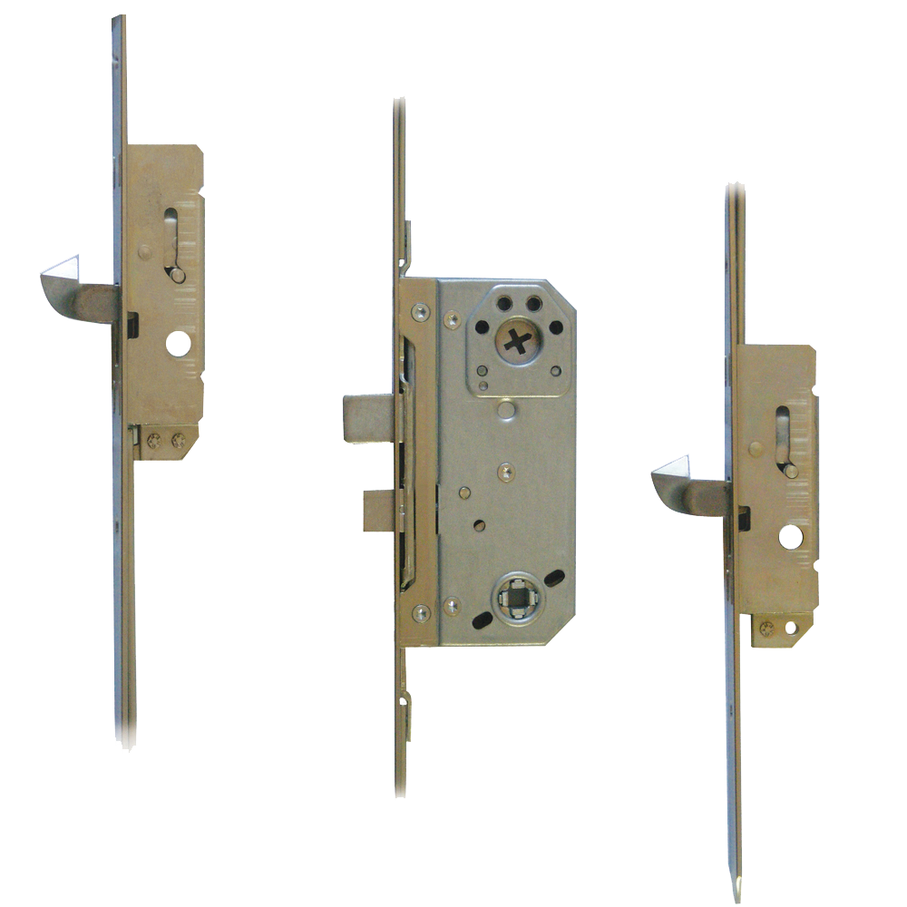 FIX 2025 Lever Operated 105PZ Latch & Deadbolt Scandinavian Cylinder - 2 Deadbolt 50/105 Left Handed