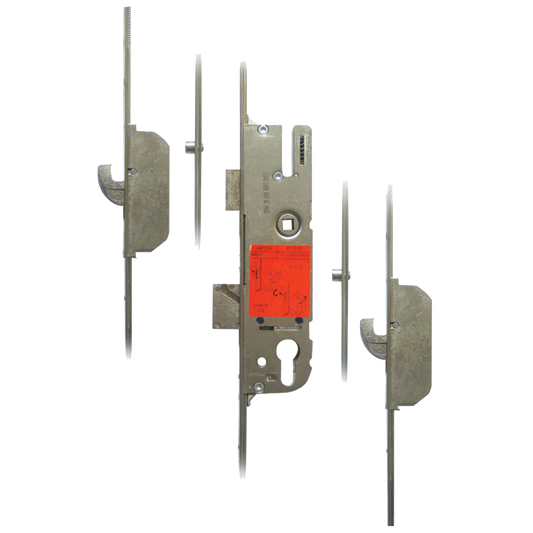 GU Europa Inboard Lever Operated Latch & Deadbolt Single Spindle - 2 Hook & 2 Roller 35/92