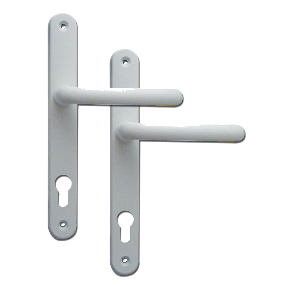 FAB & FIX Balmoral 92PZ Lever/Lever UPVC Furniture White