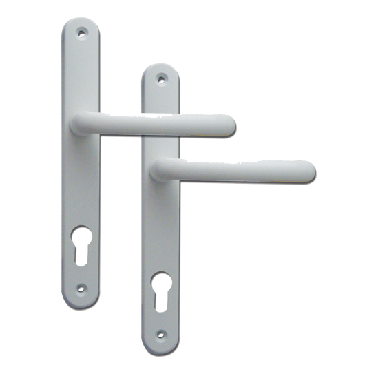 FAB & FIX Balmoral 92PZ Lever/Lever UPVC Furniture White