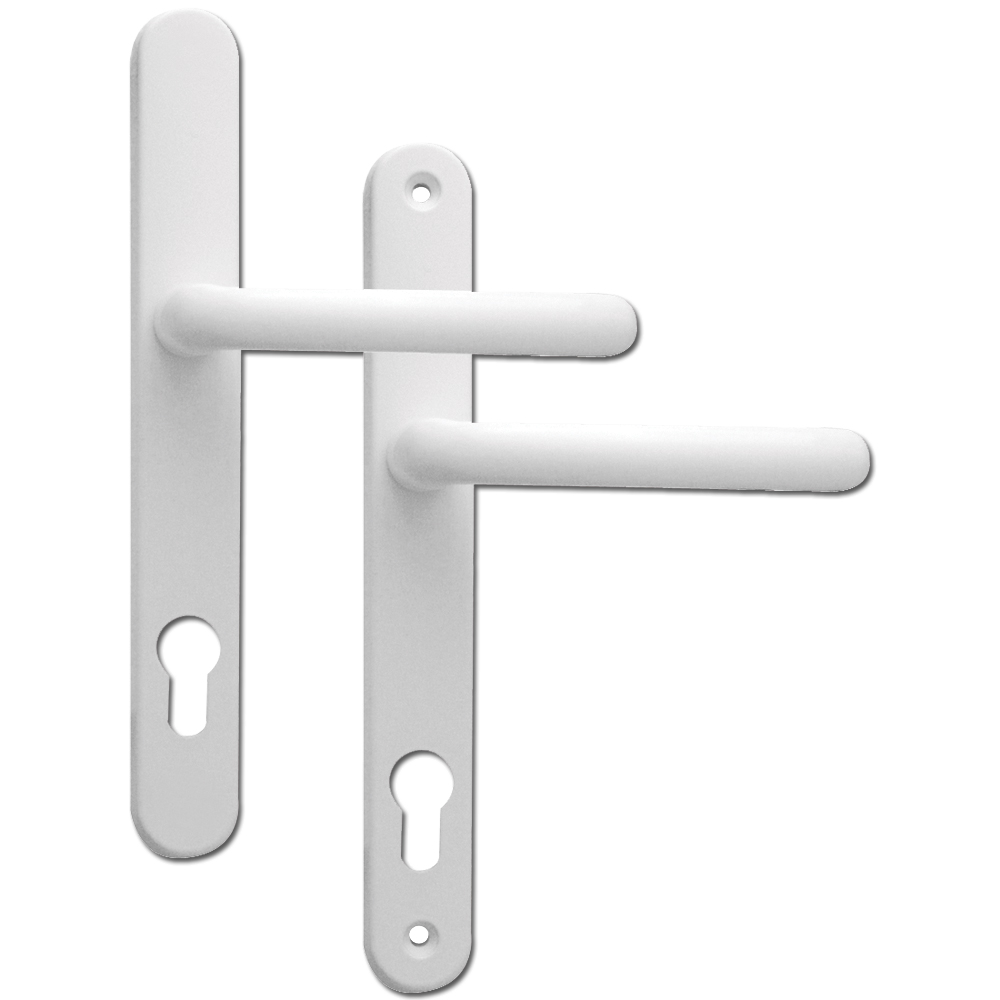 FAB & FIX Ashford 92/62PZ Offset Lever/Lever UPVC Furniture White