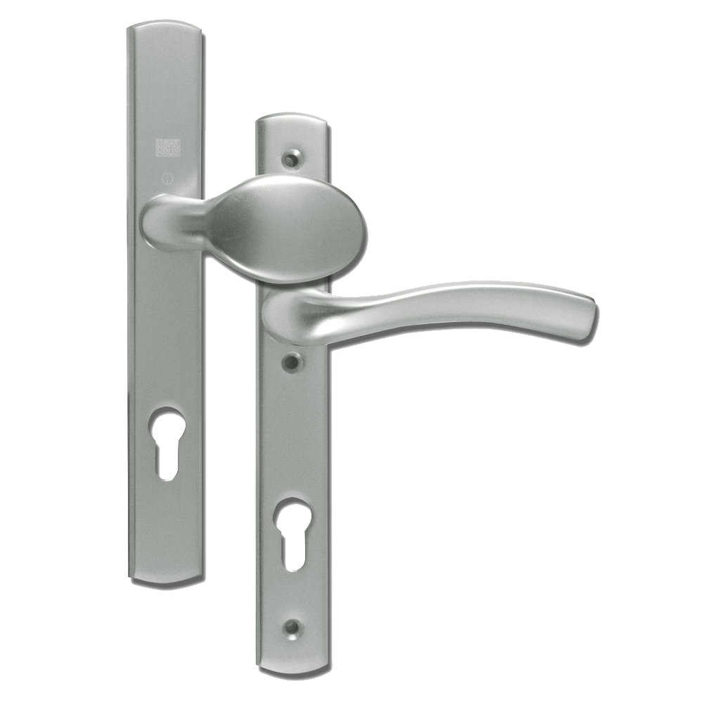 WINKHAUS Palladio XL 92 Lever/Pad UPVC Furniture Right Handed - Silver