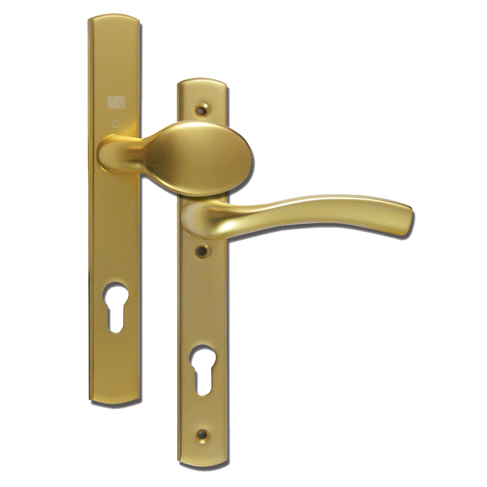 WINKHAUS Palladio XL 92 Lever/Pad UPVC Furniture Right Handed - Gold