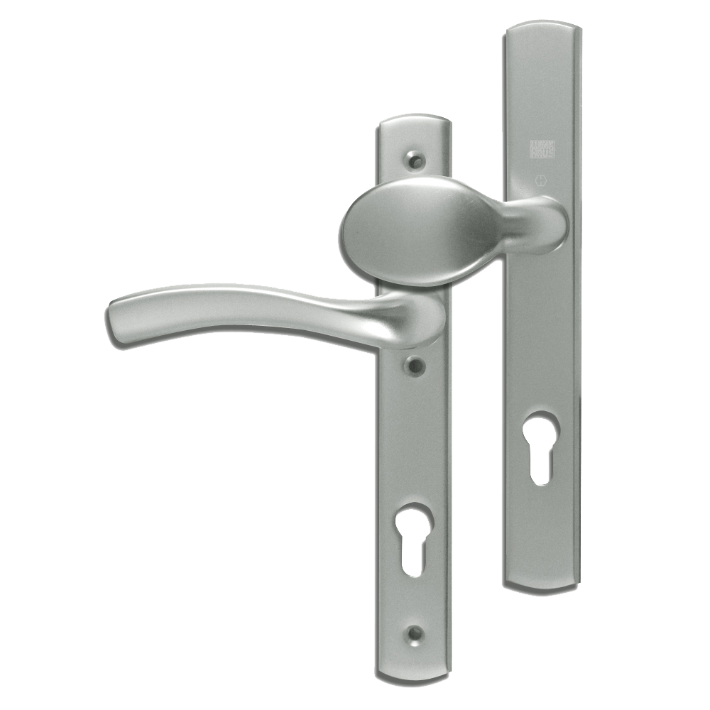 WINKHAUS Palladio XL 92 Lever/Pad UPVC Furniture Left Handed - Silver