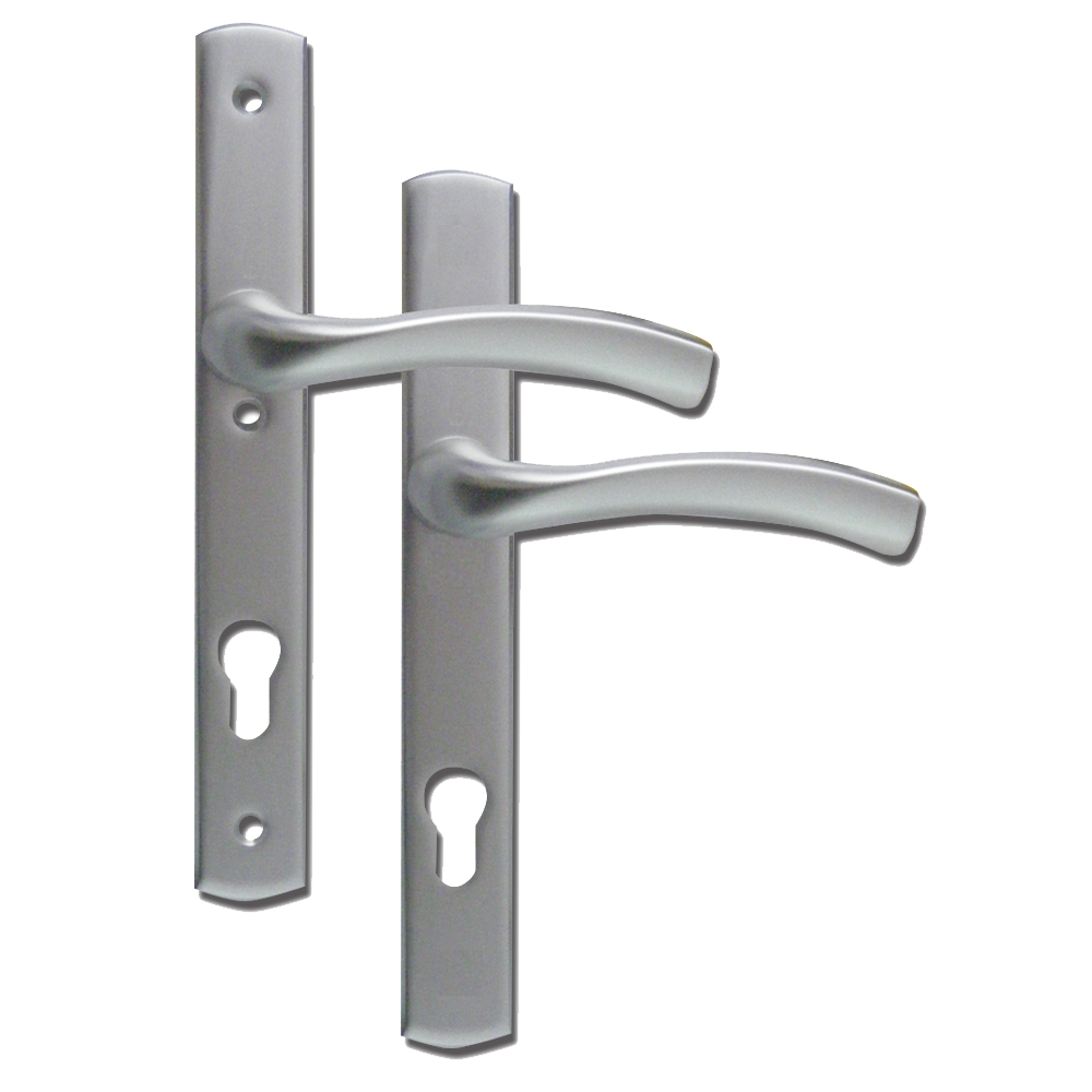 WINKHAUS Palladio XL 92 Lever/Lever UPVC Furniture Silver