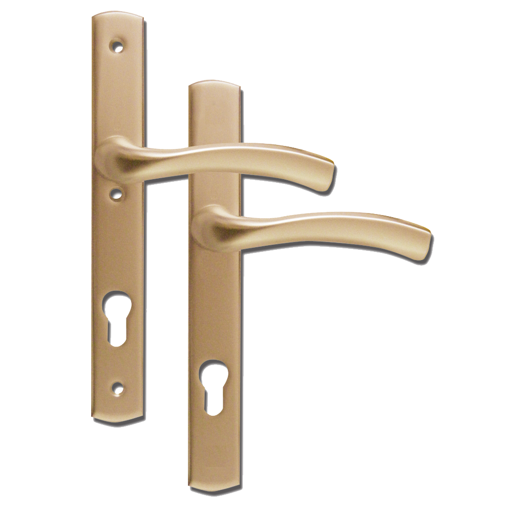 WINKHAUS Palladio XL 92 Lever/Lever UPVC Furniture Gold