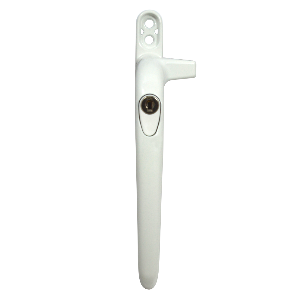 SECURISTYLE Virage Offset Cockspur Espag Handle 21mm Left Handed Locking - White