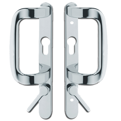 YALE Sparta Patio Door Handle With Levers - Euro Chrome Plated