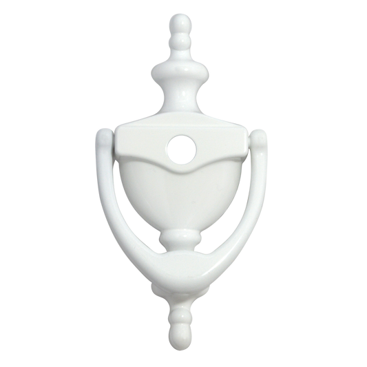 AVOCET Door Knocker Cut For Viewer White