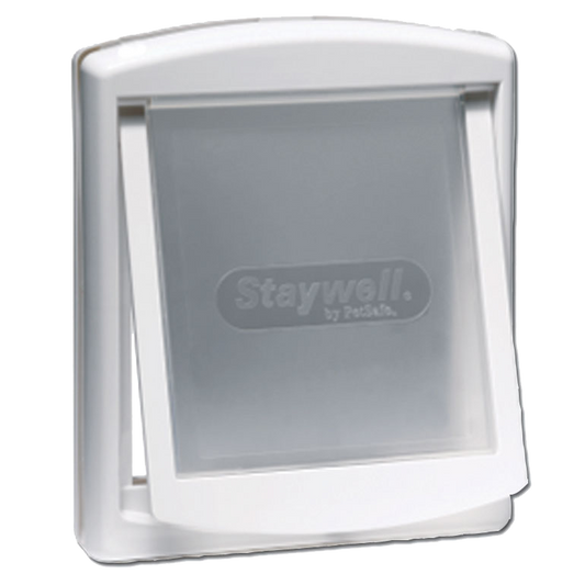 STAYWELL Pet Door 700 Series Cat Flap 198mm X 236mm - White