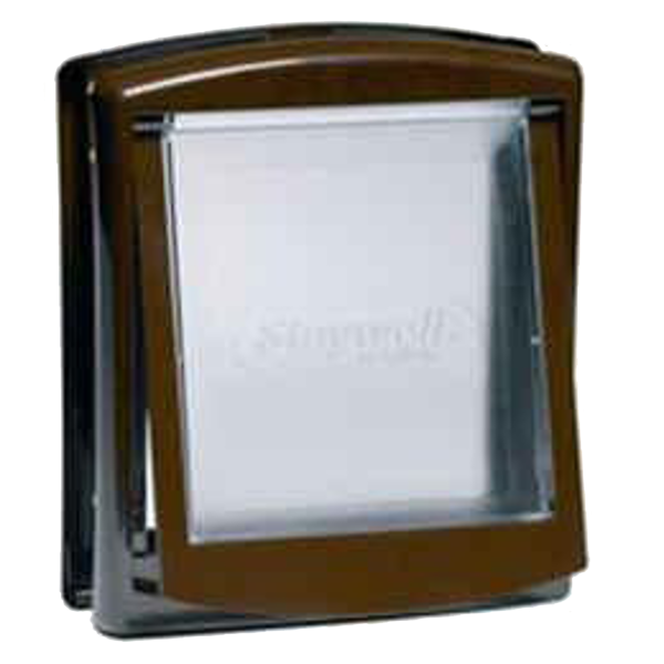 STAYWELL Pet Door 700 Series Cat Flap 294mm X 352mm - Brown