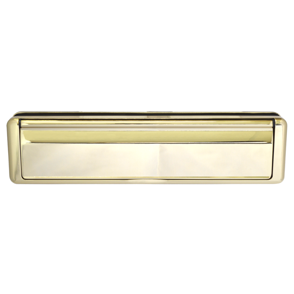 FAB & FIX Nu-Mail UPVC Letter Box 20-40 - 310mm Wide Gold