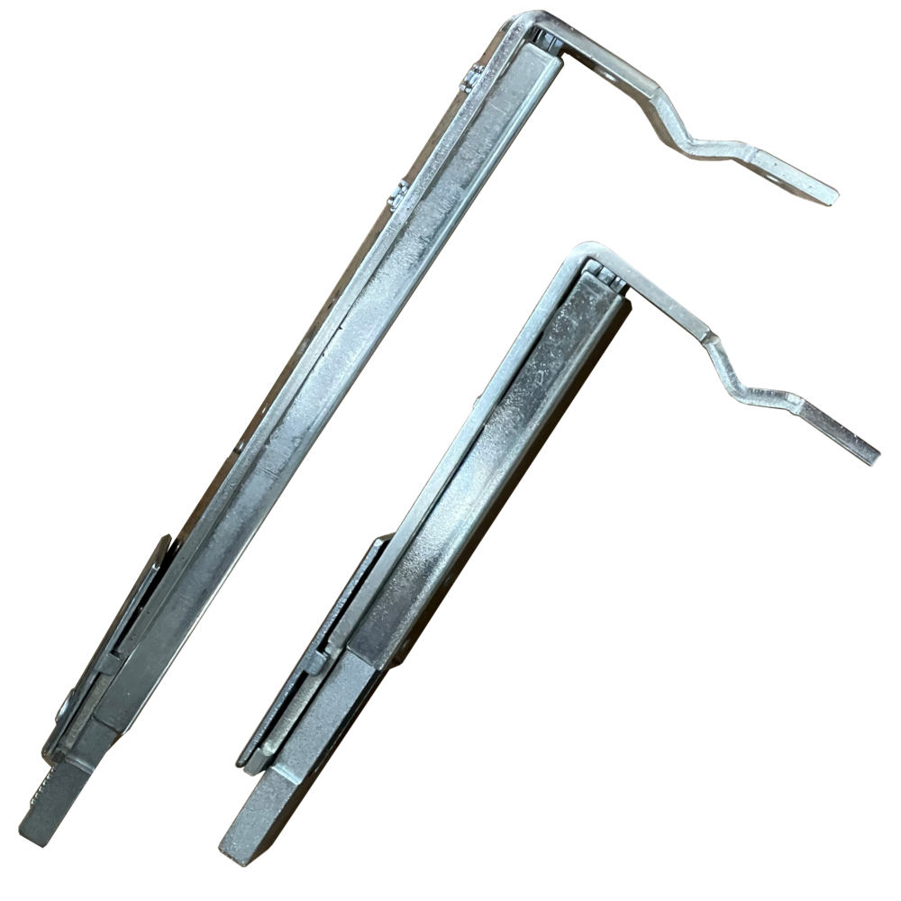 MILA French Door & Window Shootbolt - Universal Pair - Silver