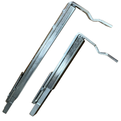 MILA French Door & Window Shootbolt - Universal Pair - Silver