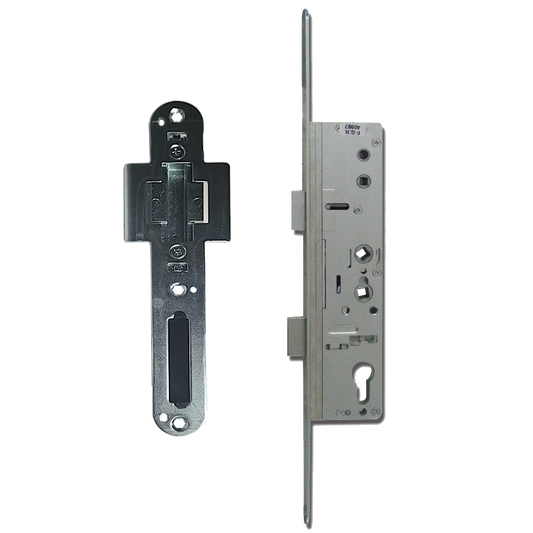 YALE Doormaster Lever Operated Latch & Deadbolt 20mm Twin Spindle Overnight Lock To Suit Lockmaster 45/92-62 20mm Strip