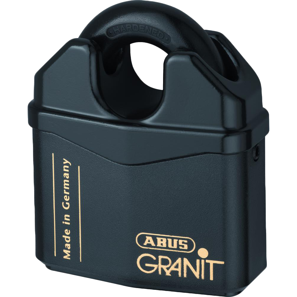 ABUS 37 Series Granit Plus Mechanism Solid Steel Rekeyable Closed Shackle Padlock 79mm Keyed Alike 4365623 37RK/80 - Hardened Steel