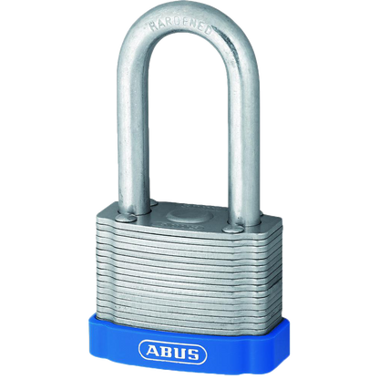 ABUS 41 Series Eterna Laminated Steel Long Shackle Padlock 44mm 41/40HB50 Pro - Hardened Steel