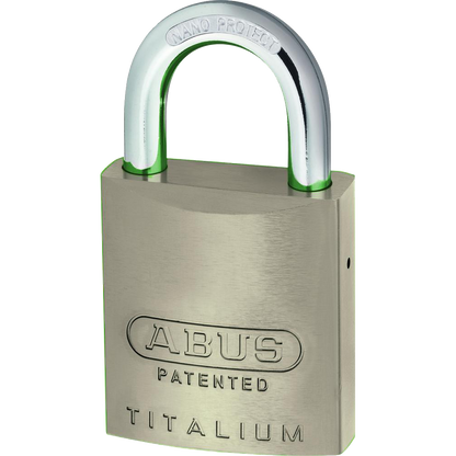 ABUS 83AL Series Colour Coded Aluminium Open Shackle Padlock Without Cylinder 40mm 83AL/40 - Silver