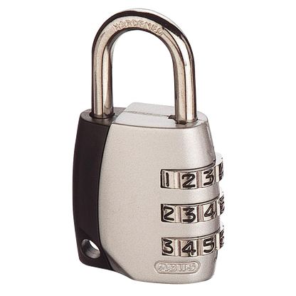 ABUS 155 Series Combination Open Shackle Padlock 34mm 155/30 Pro - Silver