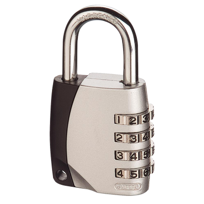 ABUS 155 Series Combination Open Shackle Padlock 44.5mm 155/40 Pro - Silver