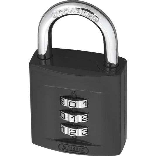 ABUS 158 Series Combination Open Shackle Padlock 42mm 158/40 Pro - Black