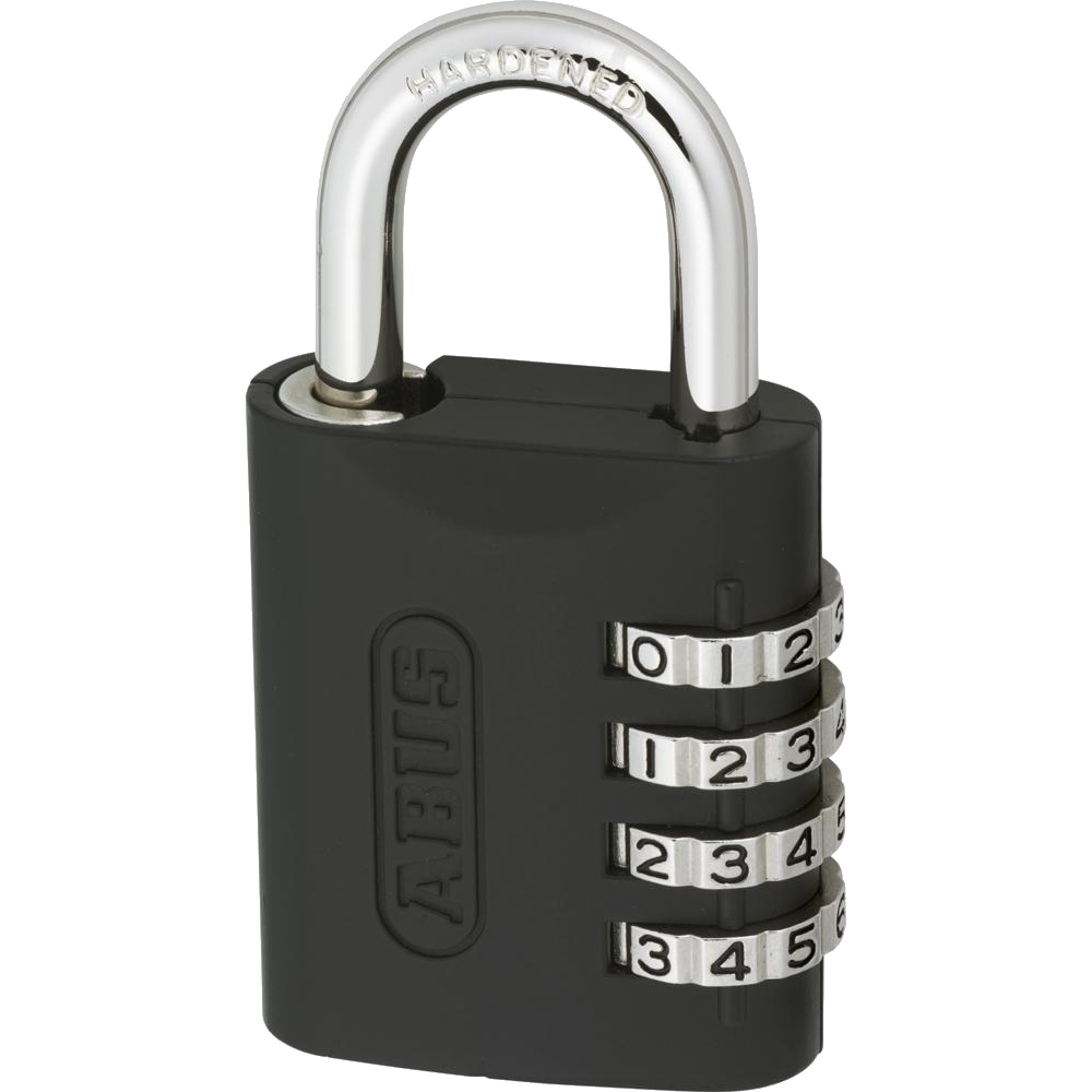 ABUS 158KC Series Combination Open Shackle Padlock With Key Over-Ride 45mm MK AP050 158KC/45 - Hardened Steel