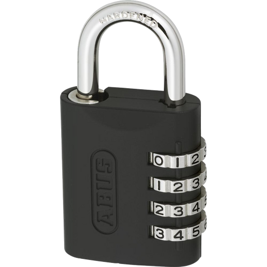 ABUS 158KC Series Combination Open Shackle Padlock With Key Over-Ride 45mm MK AP050 158KC/45 - Hardened Steel