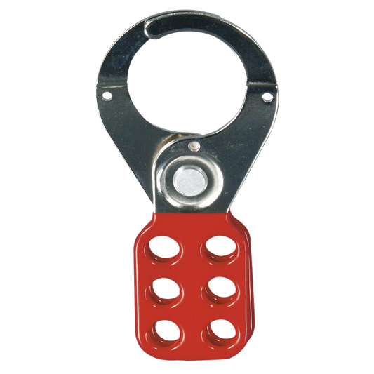 ABUS 700 Series Lock Off Hasp 1 Inch Red 701